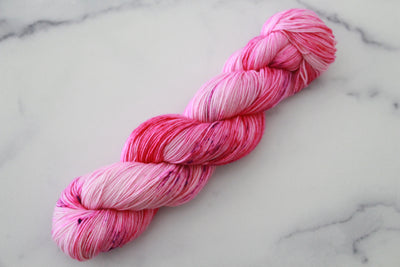 Pink and Black Speckle Gradient Set Sheepy Feet Merino Nylon Sock Yarn —  Sheepy Time Knits